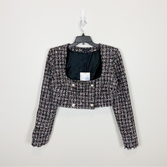 Majorelle Bia Bolero Top in Candy Shop Tweed - Picture 2 of 11